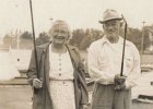 Grandma and Grandpa on the links